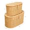 Hello Honey® Modern Decorative Oval Woven Rattan Storage Box Set